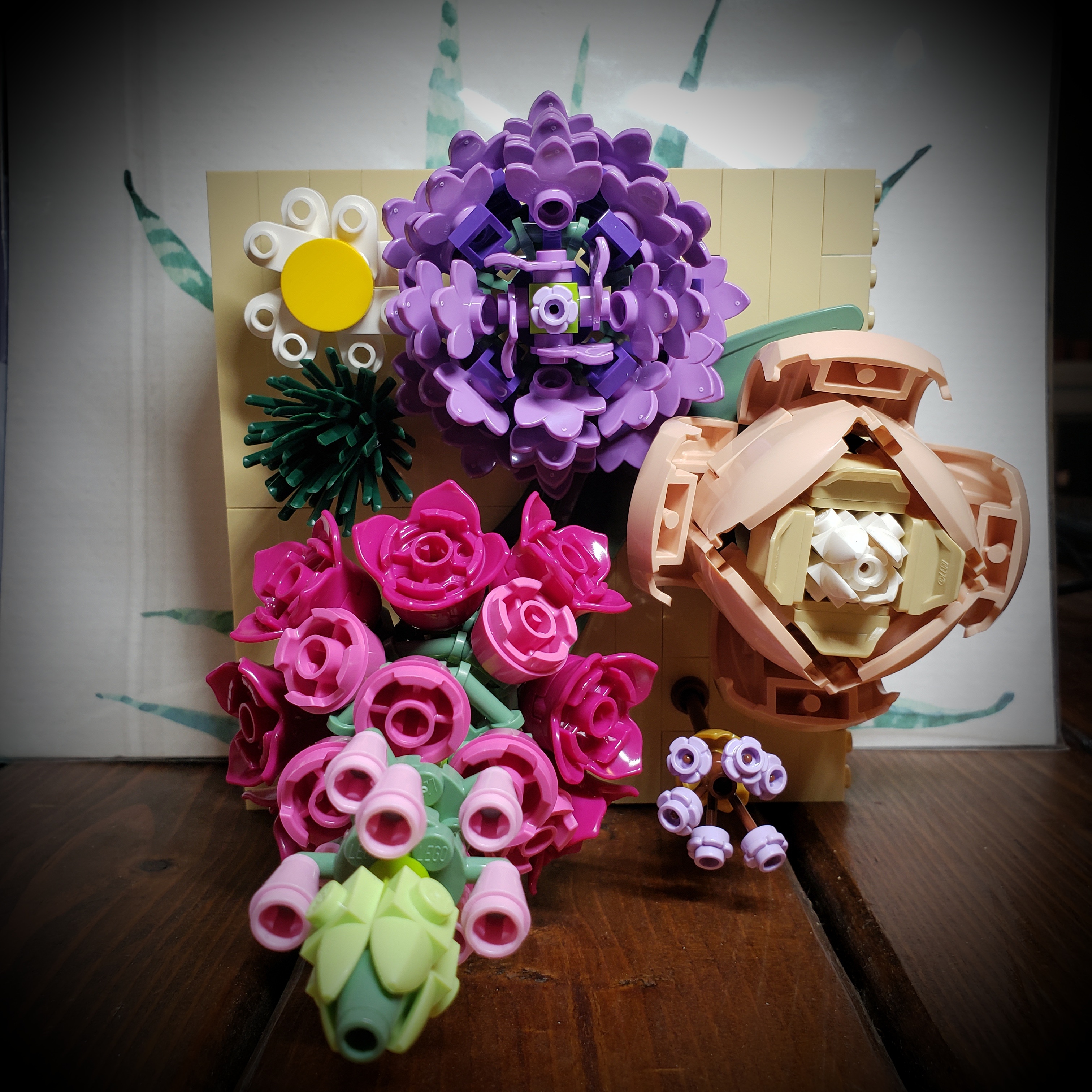 Flower Bouquet Wall Display